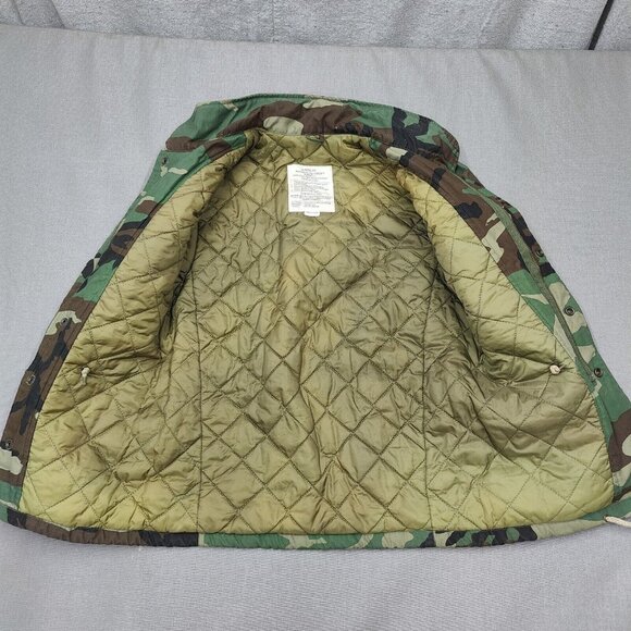 Rothco Ultra Force Extra Small Woodland Camo Junior GI Boys Field Jacket Coat - Picture 5 of 11